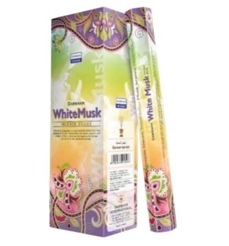 Darshan White Musk Çubuk Tütsü Incense Sticks (120 Adet)