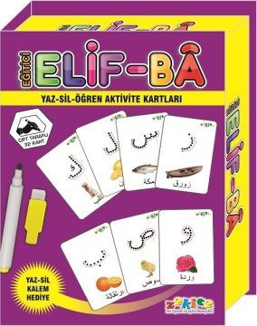 Eğitici Elif-Ba Kartları