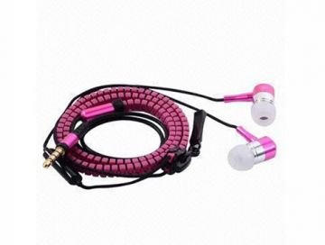 Mikrofonlu Fermuarlı Kulaklık Zip Headphones