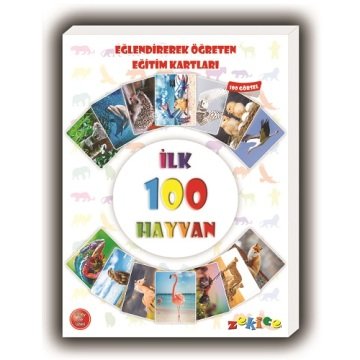 İlk 100 Hayvan Oyunu Eğitim Kartları