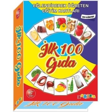 İlk 100 Gıda Eğitim Kartları