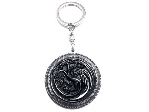 Game of Thrones Targaryen Sigil Anahtarlık