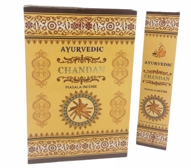 Ayurvedic Chandan Çubuk Tütsü İncense Sticks (180 Adet)