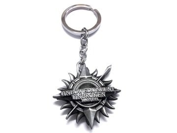 Game of Thrones Unbowed Unbent Unbroken Anahtarlık