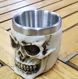 3 Boyutlu Kuru Kafa Shot Bardak