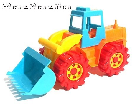 Plastik Sesli Dozer Oyuncak