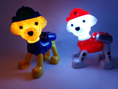 Işıklı Köpek Led Gece Lambası