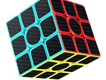 Zeka Küpü Karbon Fiber Kaplama Rubik Küp