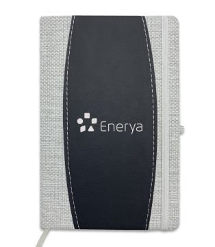 Koton Kaplama Çizgili Defter (13 cm x 21 cm)
