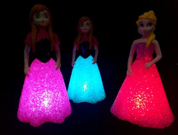 Renk Değiştiren Prenses Led Gece Lambası