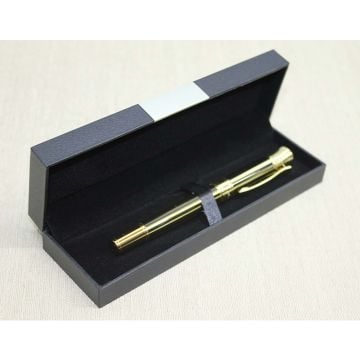 Tekli Kutulu Gold Şık Tükenmez Kalem Hediye