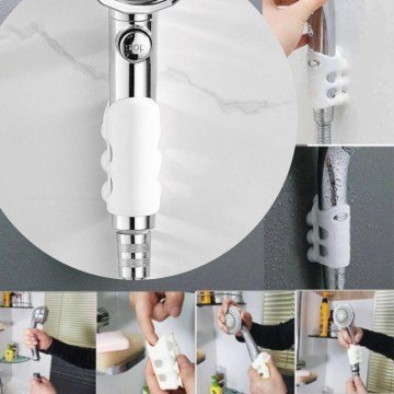 Silikon Vantuzlu Kancalı Banyo Duş Başlığı Aparatı