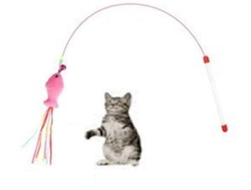 Balık Olta Kedi Oyuncağı (90 cm)