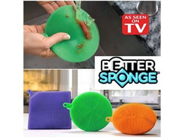 Better Sponge Silikon Bulaşık Süngeri (3 Adet)