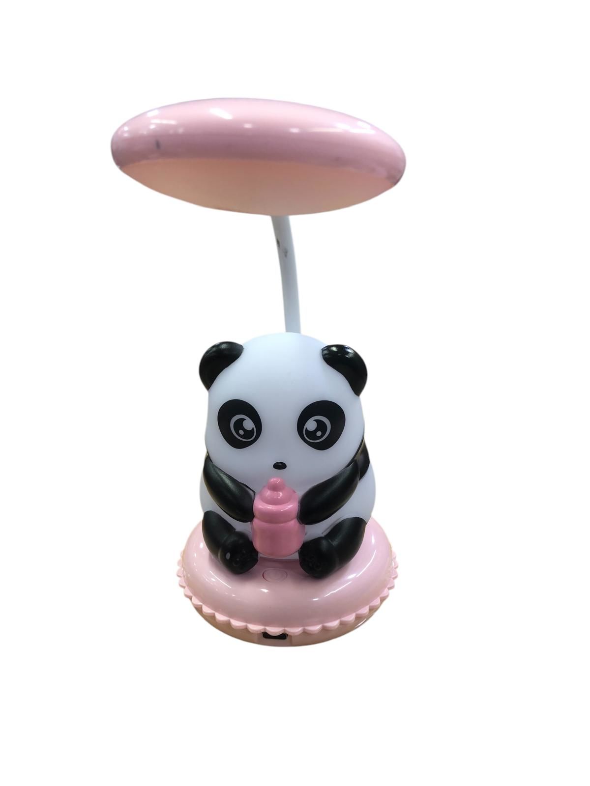 Biberonlu Panda Şeklinde Usb Şarjlı Masa Lambası