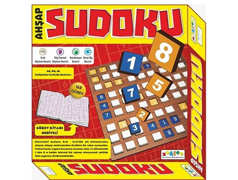 Ahşap Sudoku Oyunu
