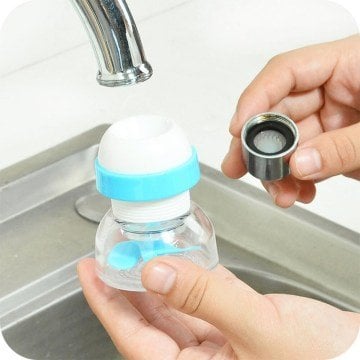 Damlamalı Su Tasarrufu Yapan Mutfak Musluk Başlığı