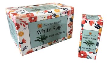 Garden Fresh White Sage (Beyaz Adaçayı) Oil Buhur Yağı (10 ml)