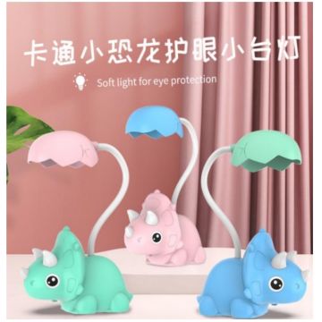 Usb Şarjlı Styracosaurus Dinozor  Masa Lambası