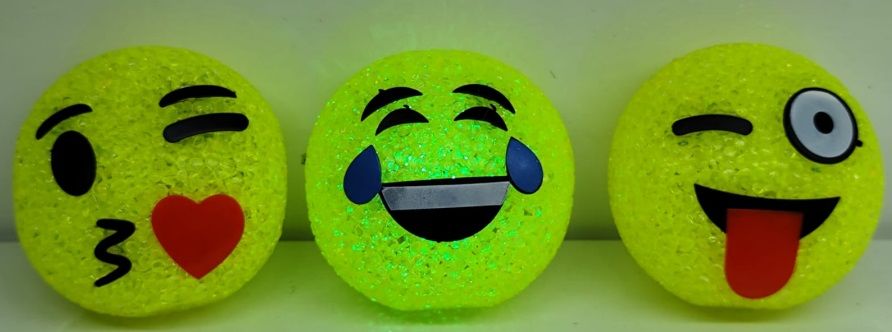 Renk Değiştiren Emoji Gülen Yüz Led ışıklı Lamba