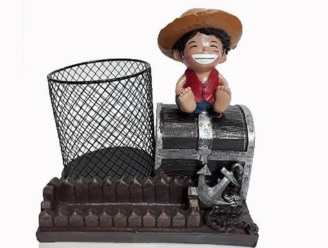 Dekoratif One Piece Kalemlik Biblo