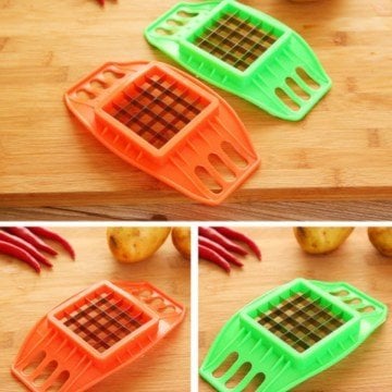Pratik Parmak Patates Sebze Dilimleyici
