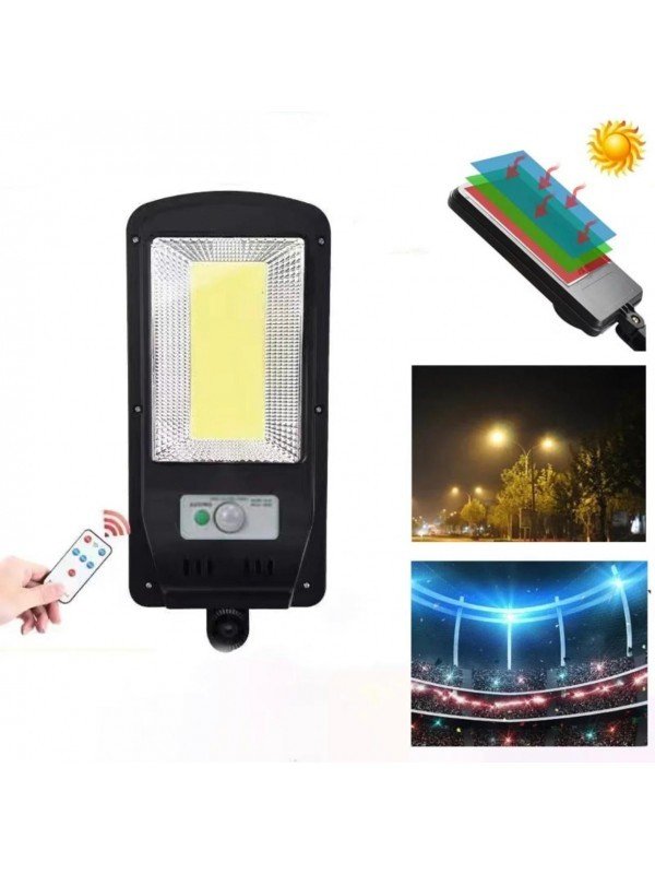 100 Ledli Güneş Enerjili Uzaktan Kumandalı Bahçe Aydınlatma Lambası