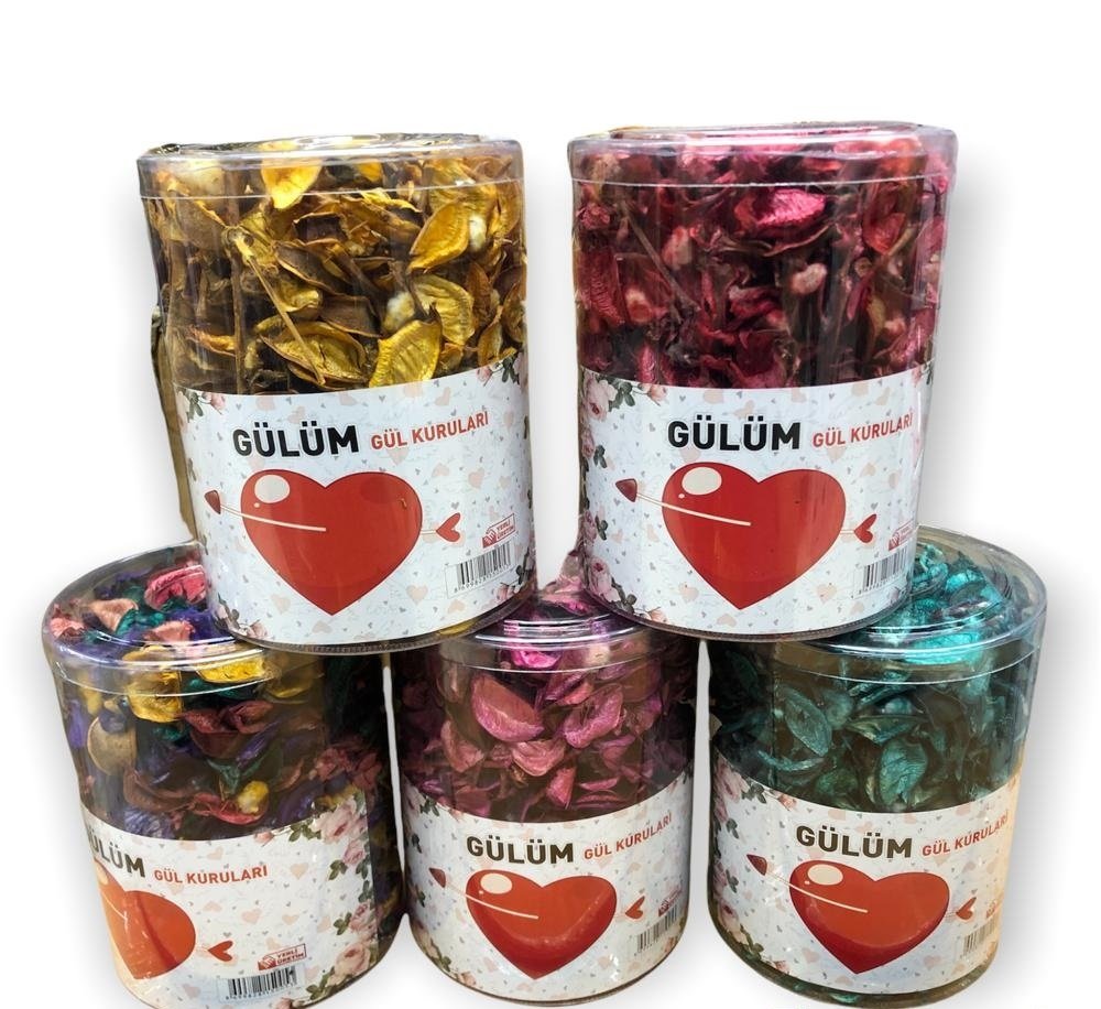 Hoş Kokulu Kurutulmuş Gül Yaprakları (200 gr)