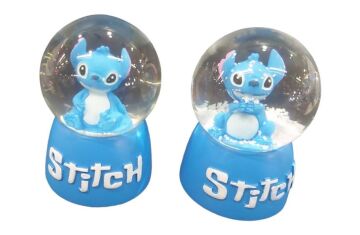 Dekoratif Işıklı Mini Stitch Cam Kar Küresi