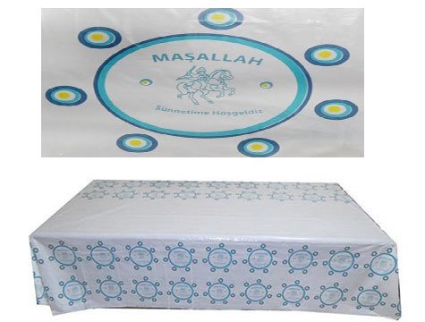 Maşallah Yazılı Masa Örtüsü (10 Adet)