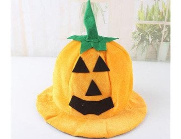 Cadılar Bayramı Halloween Balkabağı Şapka
