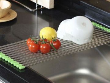 Lavabo Üstü Raf Paslanmaz Çelik (Stainless Steel)