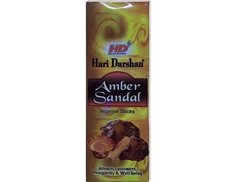HD Kehribar Sandal Tütsü Amber Sandal İncense Sticks (120 Adet)