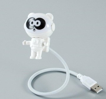 Usb Astronot Panda Lamba