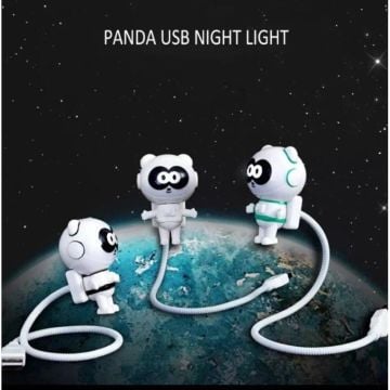 Usb Astronot Panda Lamba