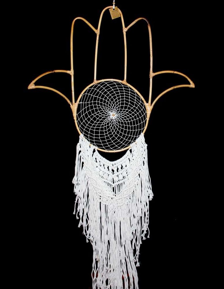Gül Tasarımlı Dream Catcher Rüya Düş Kapanı