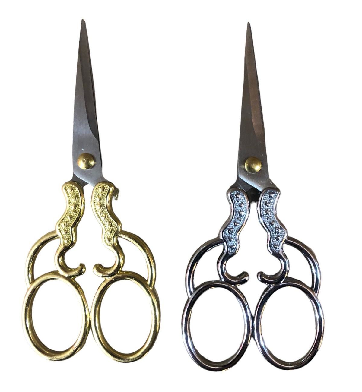 Metal Şık Söz ve Nişan Makası (13 cm)