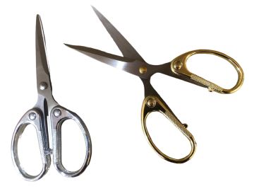 Metal Şık Söz ve Nişan Makası (12.5cm)