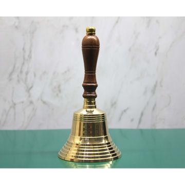 Dekoratif Pirinç El Çanı (17cm)