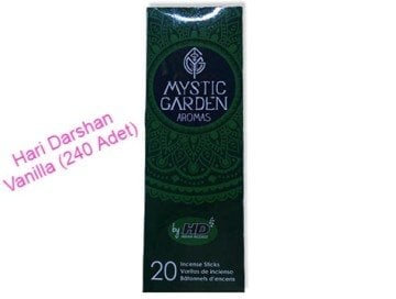 HD Mystic Garden Vanilya Kokulu Çubuk Tütsü Vanilla (240 Adet)