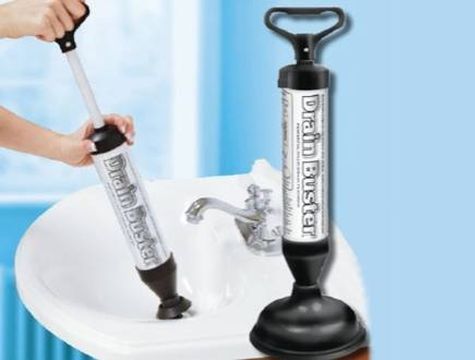 Tuvalet Lavabo Tıkanıklığı Açma Pompası Drain Buster