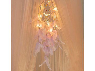 Dream Catcher Gece Lambası Dekoratif Rüya Düş Kapanı Gece Lambası