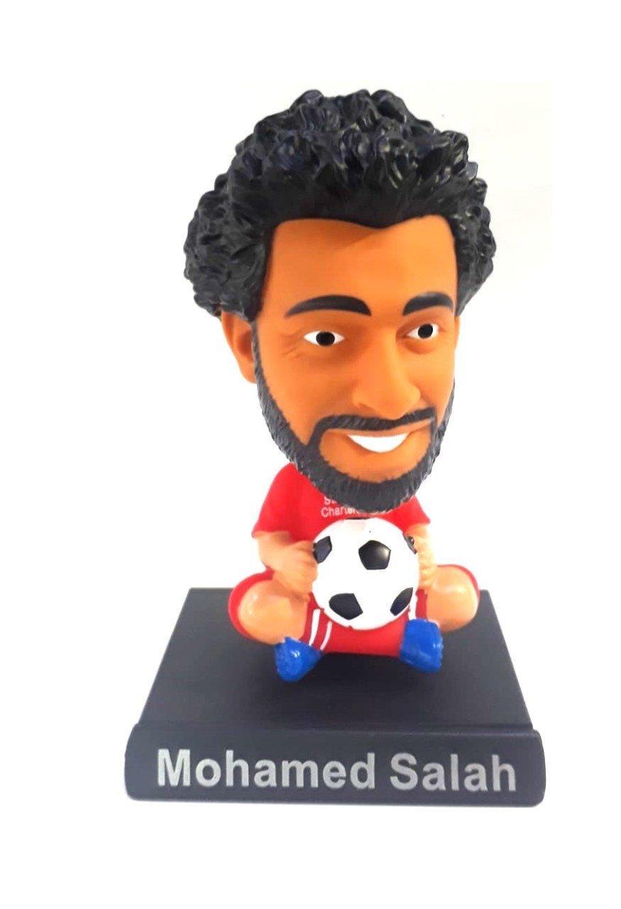 Kafası Sallanan Dekoratif Oturan Futbolcu Biblo