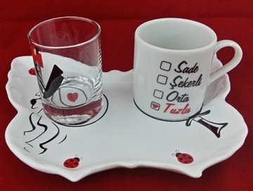Damat Kahvesi Fincanı Seti