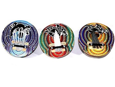Hindistan Cevizinden El Yapımı Parmak Piyano Kalimba