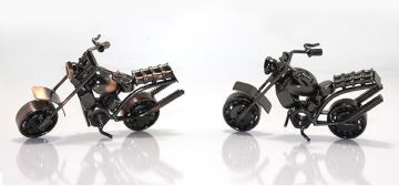 Metal Bilyeli Model Motorsiklet Maketi (15 cm)