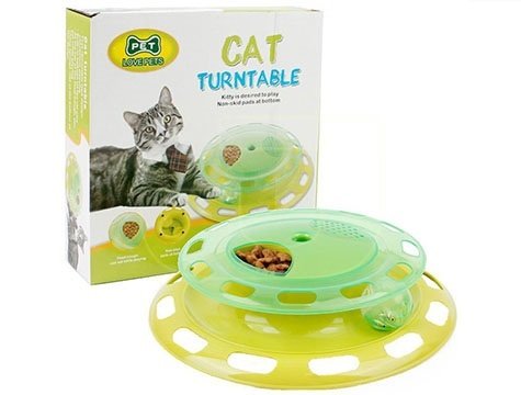 Kedi Oyun Kulesi Ve Mama İstasyonu Cat Turntable