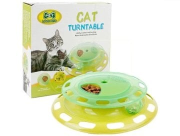 Kedi Oyun Kulesi Ve Mama İstasyonu Cat Turntable