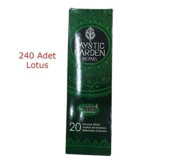 HD Lotus Çiçeği Çubuk Tütsü İncense Sticks (240 Adet)