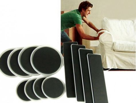 Yeni Mobilya Kaydırıcı Aparat Furniture Sliders  (12 Parça)